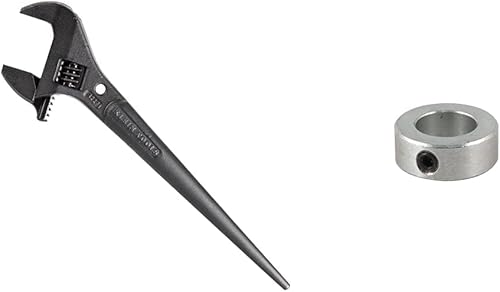 Klein Tools 3239 - Llave inglesa ajustable, 16 pulgadas de longitud, apertura de llave 1-58, se adapta a tuercas y pernos pesados de hasta 1