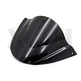 XKH- Windshield WindScreen Compatible with Ducati Monster 696 2008-2014 2009 2010 2011 Black [B074V3P7RQ]