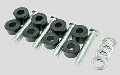 Extra Long M8x45mm M8 TV Mounting Bolts Screws for Samsung TV with 25mm Long Spacers