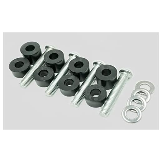 M8 Screws for Samsung TV M8x45mm TV Mounting Bolts Screws for Samsung TV with 25mm Long Spacers
