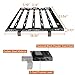 Hooke Road Overlanding Roof Rack for 2018-2026 Jeep Wrangler JL 2/4 Doors & Gladiator JT, Steel Cargo Basket for Jeep Hard Top Only