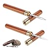 Ice Picks Houten Handvat Roestvrij Stalen Mes Met Veiligheidsdekking voor Keuken, Barman, Picknicks, Camping, en…