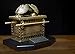Lighthouse Christian Products Ark of The Covenant Antique Gold Tone 4.5 x 7 Hand-Cast Resin Mounted Sculpture