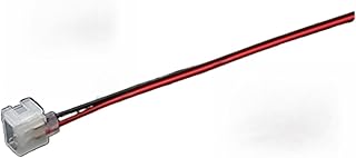 KFVMVTDW Lámpara LED de neón serie 2835 de 150 mm sin necesidad de cables de soldadura de 2 pines para cable de iluminación LED de 12 V, 24 V, 220 V, color marrón