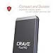 Crave PD Power Bank, Plus PRO Aluminum Portable Charger with 20000mAh [Quick Charge QC3.0 Dual Ports + Power Delivery PD Type C 45W] External Battery Pack for MacBook, iPhone, Samsung and More
