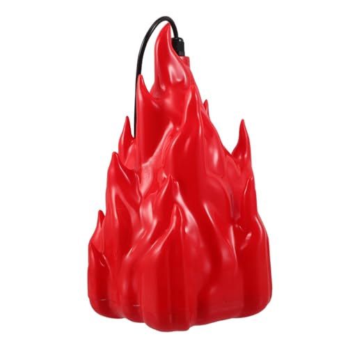 ERINGOGO Lámpara De De Simulación Led Luz De Artificial Para Chimenea Efecto De Fuego Parpadeante Decoración De Patio Para Camping Pequeño