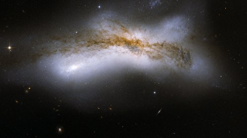 Impression Hubble NGC 520 extra large finition semi-gloss premium - 2