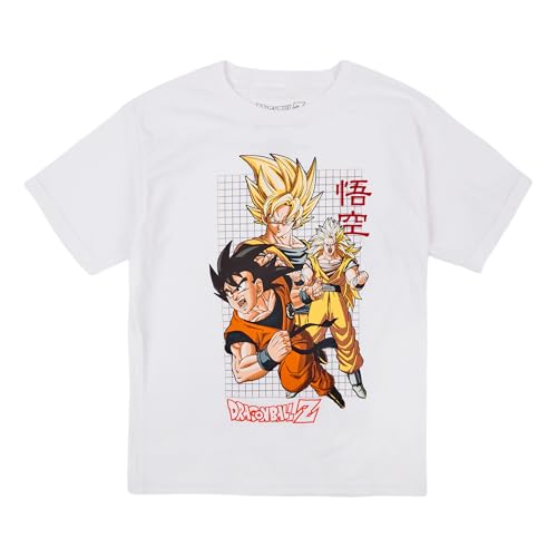 Dragon Ball Z Character Art 3-Pack Crew Neck Short Sleeve Youth Boy's T-Shirt Set2