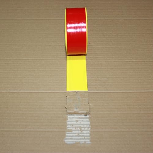 Image of Anti Slip Tape 2 Inch Wide, Waterproof Grip Adhesive Heavy Duty High Traction Friction for Indoor /Outdoor Steps (10 Ft /Yellow).