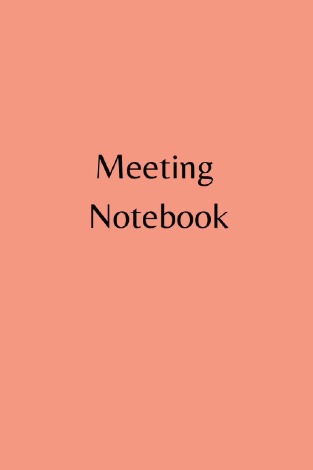 Meeting Notebook
