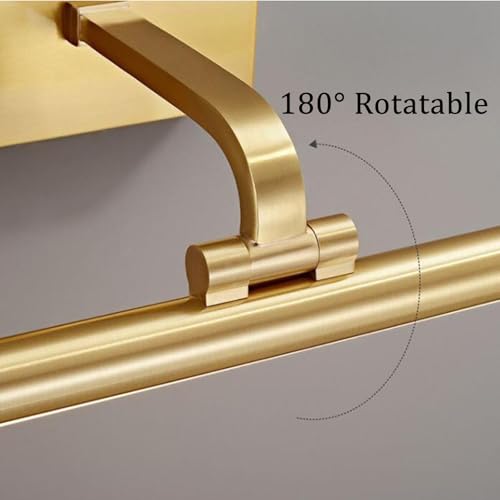 Iluminación de pared giratorio LED moderno para espejo de baño 3