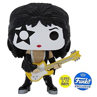 Funko POP! KISS: The Starchild – Glow in The Dark Collectible – Online Exclusive - Les Beatles, Paul McCartney, John Lennon, RIngo Starr, George Harrison Funko POP! KISS: The Starchild - Glow in The Dark Collectible - Online Exclusive – Image 2