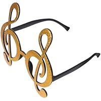 TOPPERFUN Accesorio de Fiesta Temática Musical Gafas Notas