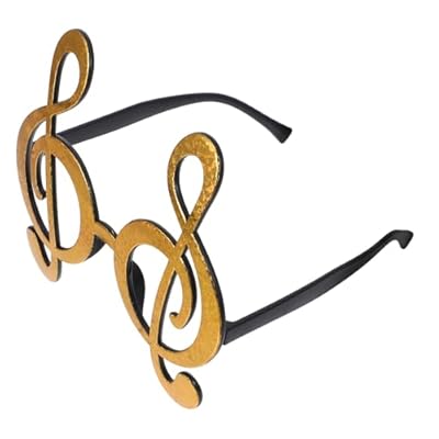 TOPPERFUN Accesorio de Fiesta Temática Musical Gafas Notas Musicales de Fiesta 1 Pieza Anteojos para Decoración y Fotografía en Eventos y Celebraciones | Ya disponible en tu tienda friki favorita! En mundofriki.es!