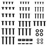 BONTEC Universal TV Mounting Hardware Kit, Compatible with TVs Up to 80 Inch, Includes M4, M5, M6, M8 Screws, Washers & Spacers, Works with TV Wall Bracket, Monitor Stand, VESA Mount, TV Screws Kit