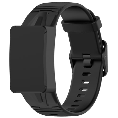 LOKEKE Kompatybilny z WHOOP 4.0 zapasowy pasek na nadgarstek, silikonowy pasek na nadgarstek, kompatybilny z WHOOP 4.0 (czarny)
