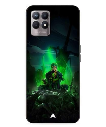 Image of Premium Anime 1 Case for Realme Narzo 50 (Glossy Finish) Soft-Touch Metal TPU Back Cover, Shockproof, Designer, Aesthetic Mobile Phone Case