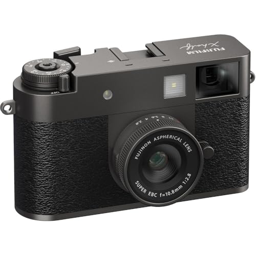 FUJIFILM X Half Compact Point & Shoot Camera (Charcoal Silver) Bundle - image 6