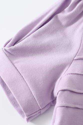 Girls' Tops Tees & Blouses Girls Puff Short Sleeve T Shirt Tee Pleated Casual Top 4-12 Years4