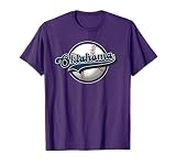 Oklahoma Tee Vintage Baseball Throwback Retro Design T-Shirt