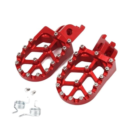 Pédales pour CRF250R et sorties enduro en forêt avec CRF450X