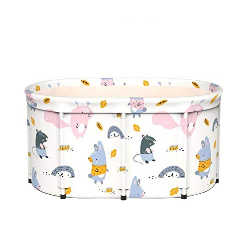 ポータブルバスタブ 折りたたみ式 浴槽 お風呂 たらい 大人バースバレル 簡易浴槽 子供/大人用 100x77x560cm ピンク