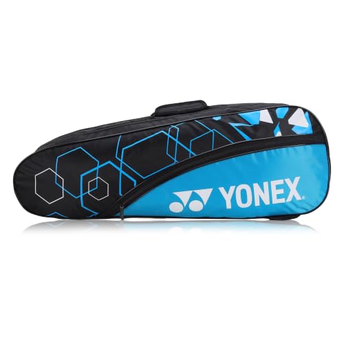 Image of YONEX Badminton Bag SUNR 25015 BT5 Black Sky BLUE /8903224513122