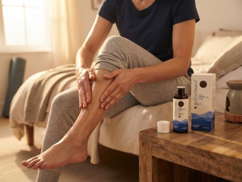 Image of B FIT Muscle Oil with Eucalyptus & Menthol | Helps Relieve Muscle & Joint Discomfort | Soothes Sore Muscles | Cooling Massage Oil,25 ml
