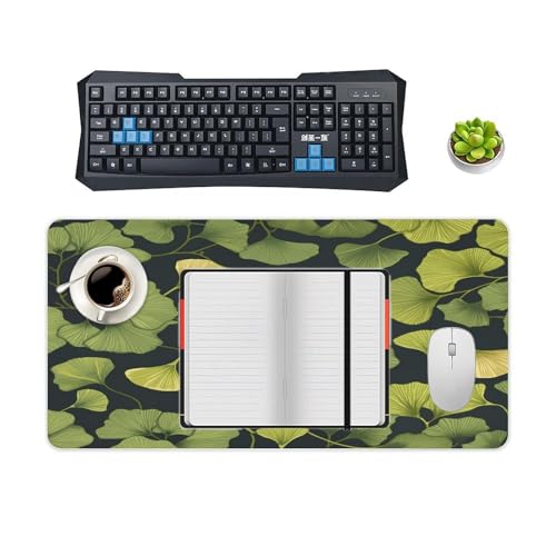 Ginkgo Biloba Desk Mat Fashion Large Mouse Pad miniatura 4