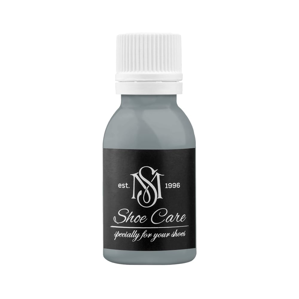 Teinture Universelle - NCS S 5005-B20G Gris Silex - Peinture Cuir Haute Couvrance pour Chaussures, Sacs et Sneakers par MAVI STEP - 1.70 fl oz / 50 ml