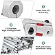 Wellenkupplung 10mm bis 19mm L40xD42 Wellen Pflaume Kupplungskoppler Flexibles Elastischer Aluminium für Servomotor, Schrittmotor, Encoder, Maschinen-Plattform