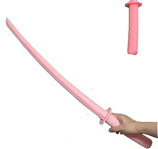 AULOOS 3D Printing Gravity Retractable Samurai Sword, Funny Plastic Retractable Samurai Toy, Creative Decompression Tricky Toy