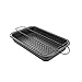 Meatball Pan-2-In-1 Roaster with Removable Wire Rack Insert to Drain Fat and Grease-Nonstick Baking Tray for Healthier Cooking by Classic Cuisine, (82-KIT1105)