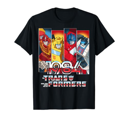 Transformers 1984 Vintage Autobots Panels Graphic Tee T-Shirt - image 1