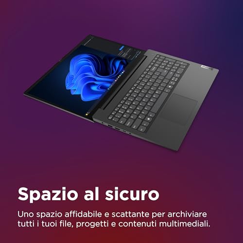 V15 G5 IRL, Laptop professionale 15.6" Full HD con processori Intel i7, memoria RAM DDR5 16GB e archiviazione SSD Rapida 512GB, Windows 11 Pro – Nero - Notebook - Immagine 3