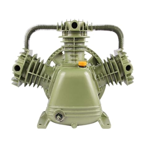 Image of Mini Cylinder, 3KW Industrial Air Compressor Pump Head High Pressure Double Cylinder Piston Type Triplex for Workshop and Machinery Use Stroke