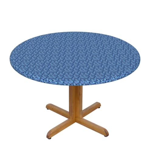 Nappe ronde imprimé baleine de qualité supérieure pour table