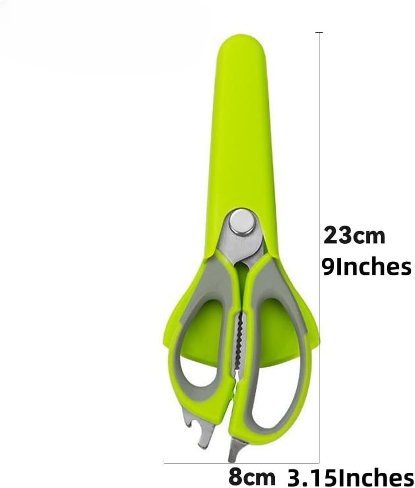 Heavy-Duty Kitchen Shears for Meat/Poultry - Detachable Stainless Steel Food Scissors with Magnet Storage, Dishwasher Safe, Bone-Cutting Blades for BBQ/Fish/Herbs 2026 - view 1