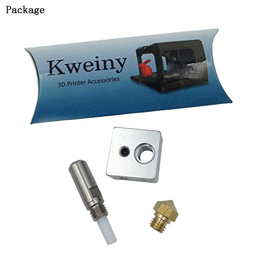 Kweiny Mk10 Hotend Kit For 3D Printer Fit With M3 And M4 Thermistor #TOP1