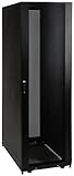 Tripp Lite 42U Knock-Down Standard-Depth Rack Enclosure Cabinet Kit, 3000-lb. capacity, Black (SR42UBKD)