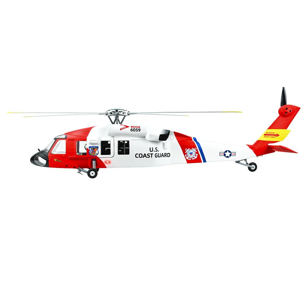 航空機・ヘリコプター 140MM SkyTrainer 182 AT RED Amazon.com: RC Helicopter 470-Class FLYWING MH-60T Seahawk with