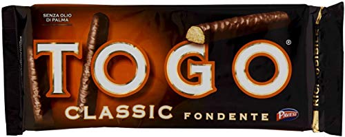 3x Pavesi Togo Classic Dark Chocolate Covered Buiscit Cookie Fingers 120g