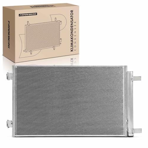Frankberg Refrigerador de aire acondicionado Condensador de aire acondicionado Compatible con Astra K B16 1.4 Astra K Sports Tourer B16 1.4 Replace# 940735,39010376