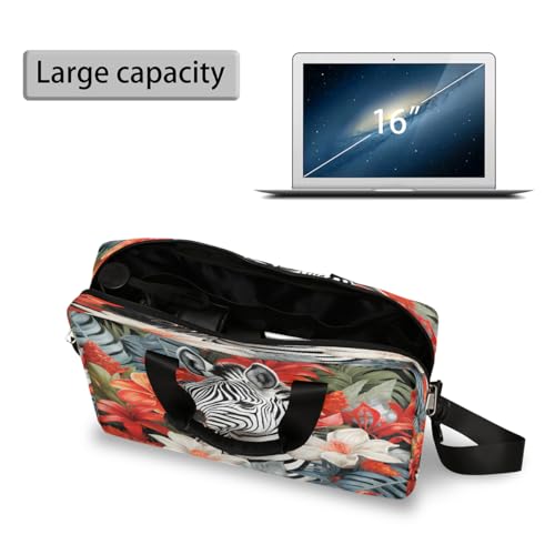 Maletín para laptop con diseño tropical para 13-16" miniatura 4