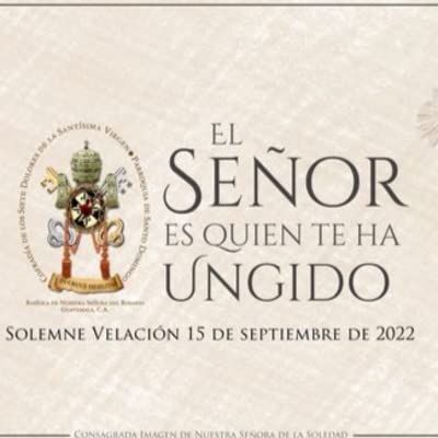 "El Se&ntilde;or es quien te ha Ungido"- Fray Alfonso Molina OP
