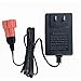12 Volt Battery Charger Kids Powered Ride On Toys, 12V Red Square Socket, Electric Ride-Ons Battery Power Adapter,UL FCC,SL12-07-02