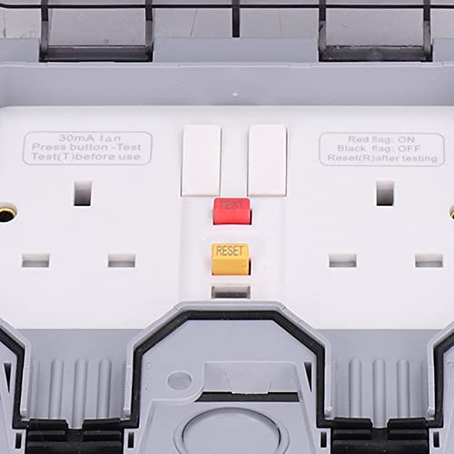 Tomadas Elétricas de Parede, Boa Vedação Ao Ar Livre Tomada à Prova d'água 250 V Com Indicador de I