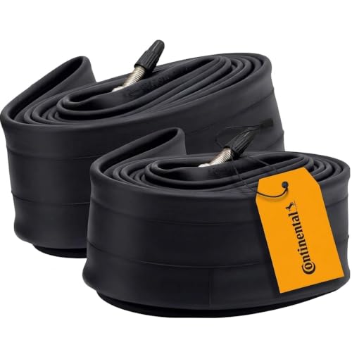 Continental MTB 27.5x1.75-2.5" / 47-584 -> 62-584 Inner Tubes - 42mm Presta Valve (Pack of 2 Tubes) (Bulk Packaging, 27.5x1.75-2.50")