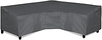 Vista 19 de Easy-Going Funda de sofá modular en forma de L para patio, funda impermeable para exteriores, funda resistente para muebles de jardín con marrón