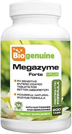 Megazyme Forte Plus 200 Tabs by Biogenuine